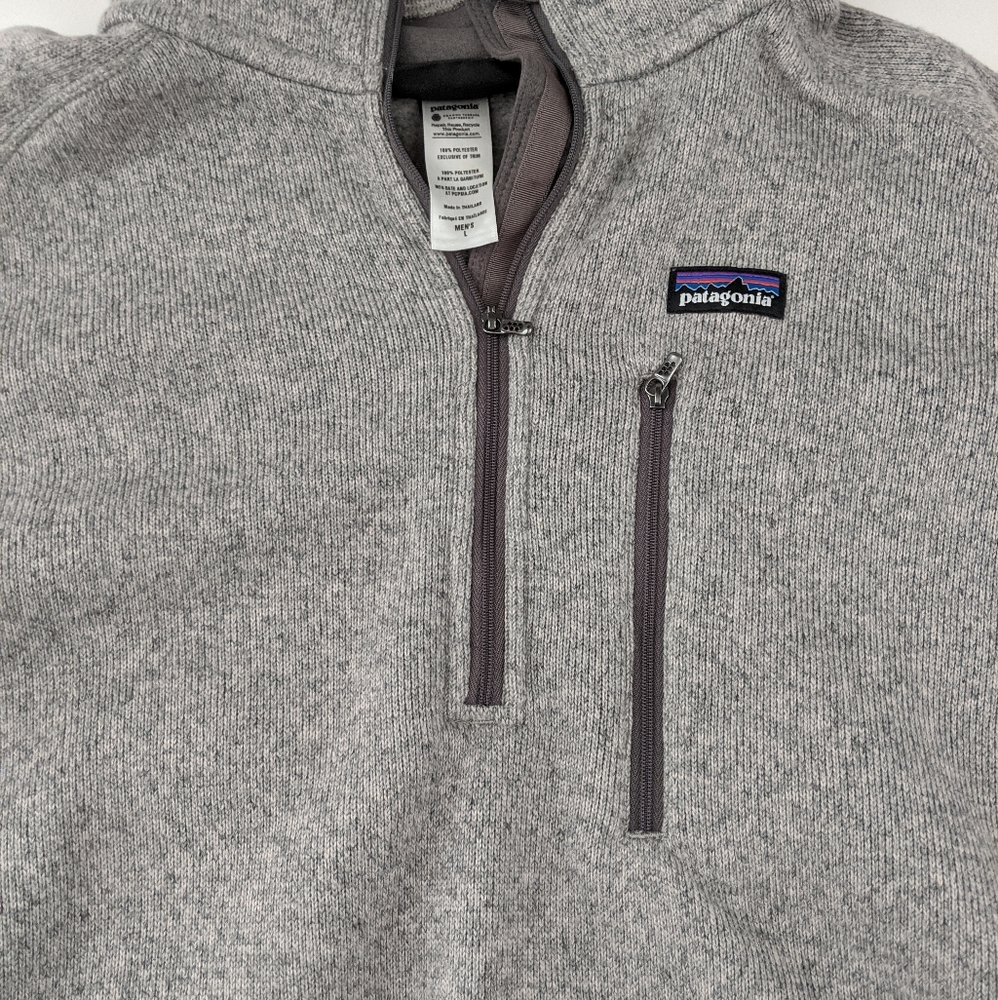 Patagonia better sweater quarter zip